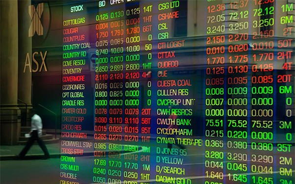 Australian Securities Exchange stock quotes.